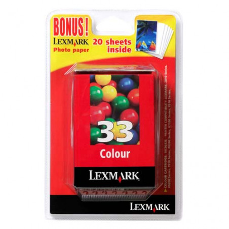 CARTUTX LEXMARK (18CX033E) (33) Z800/X5200 COLOR