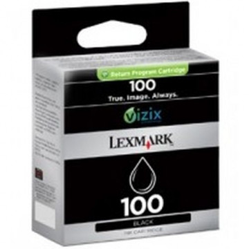 Lexmark Cartucho tinta 14N0820E/B Nº100 Negro