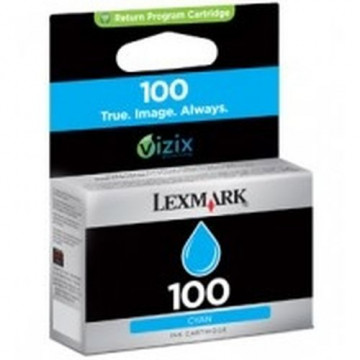 Lexmark Cartucho tinta 14N0900E Nº100 Cian