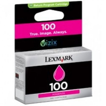 Lexmark Cartucho tinta 14N0901E Nº100 Magenta