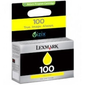 Lexmark Cartucho tinta 14N0902E Nº100 Amarillo