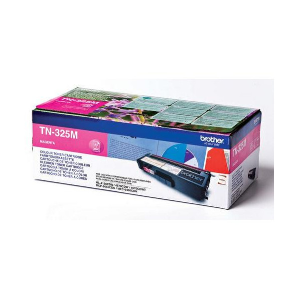 Tóner láser Magenta 3.500 páginas BROTN325M Brothe Tóner láser Magenta 3.500 páginas BROTN325M Brothe