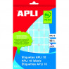 ETIQUETES APLI-10 COL. DIAM. 10 BLAU (1008u)