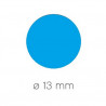 ETIQUETES APLI-10 COL. DIAM. 13 BLAU (616u)