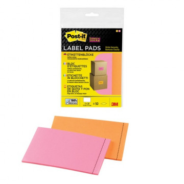 Etiquetas adhesivas Post-it® Super Sticky 2 blocs 