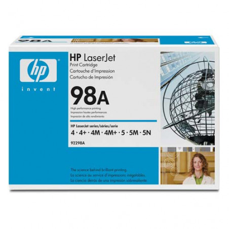 CARTUTX LASER H.P. (92298A) NEGRE