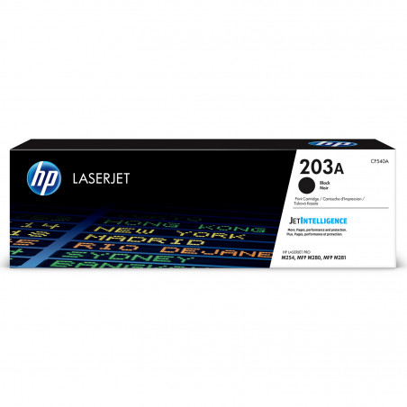 CARTUTX LASER H.P. (CF540A)(203A) NEGRE 1.400f