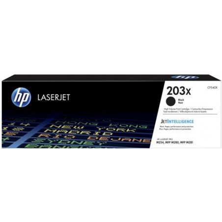 CARTUTX LASER H.P. (CF540X)(203X) NEGRE 3.200f
