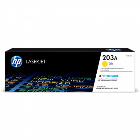 CARTUTX LASER H.P. (CF542A)(203A) GROC 1.300f