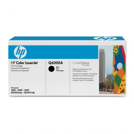 CARTUTX LASER H.P. (Q6000A)(124A) NEGRE
