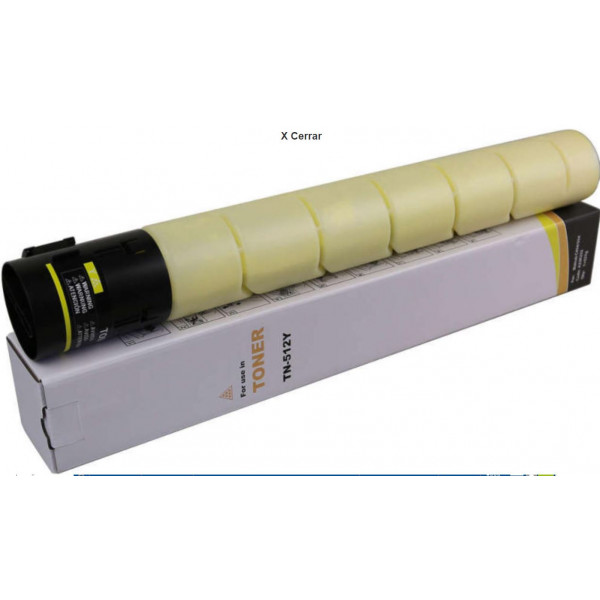 CARTUTX LASER KONICA MINOLTA (A33K252)(TN512Y) GROC 8.000f CARTUTX LASER KONICA MINOLTA (A33K252)(TN512Y) GROC 8.000f