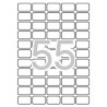 ETIQUETES A4 (0368x0238) (100f/55ef) APL03051 CR R