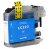 Compatible Cartucho Brother LC223C cian