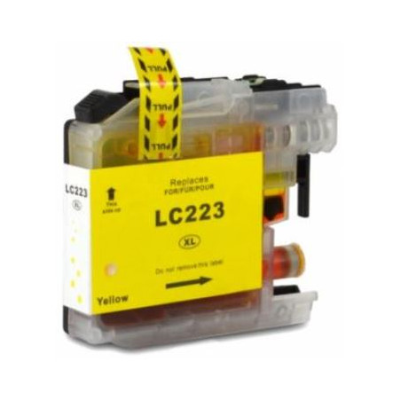 Compatible Cartucho Brother LC223Y amarillo