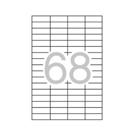 ETIQUETES A4 (0485x0169) (100f/68ef) APL03053 R