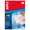 ETIQUETES A4 (0485x0254) (010f/44ef) APL10050 TRANSPARENT