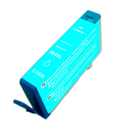 Compatible cartucho Hp CB323EE nº364XL cian karkemis