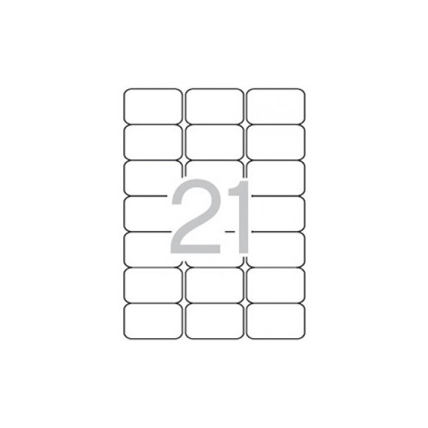 ETIQUETES A4 (0635x0381) (025f/21et) APL01992 CR ETIQUETES A4 (0635x0381) (025f/21et) APL01992 CR