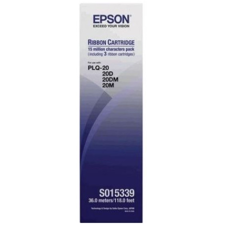 CINTA I. EPSON (S015339) PLQ-20/22 (PACK 3u.)