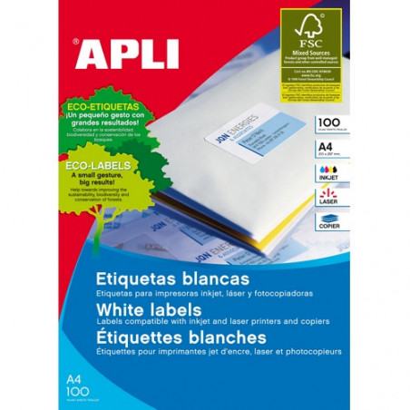 ETIQUETES A4 (0640x0339) (100f/24ef) APL02409 CR