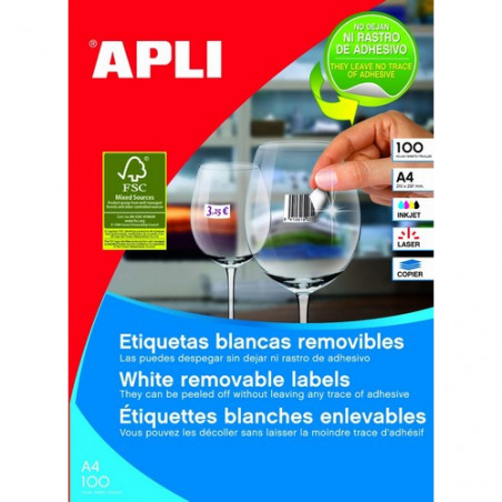 ETIQUETES A4 (0646x0338) (100f/24ef) APL03056 R