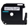 CINTA C BROTHER MK231 12mm NEGRE/BLANC