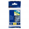 CINTA C BROTHER TZEPR935 12mm BLANC/PLATA