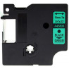 CINTA C DYMO D1 19MM NEGRE/VERD DYM45809 / 072890
