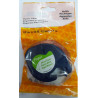 CINTA C DYMO TAG PAP. NEGRE/BLANC 12mm DYM91200