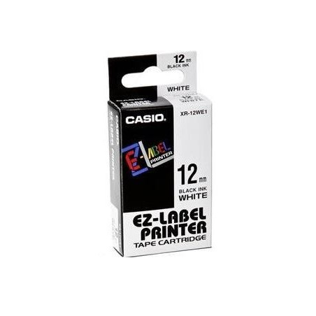 CINTA CASIO LABEL-P. IR- 12 NEGRE/VERMELL