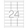 ETIQUETES A4 (0700x0360) (100f/24ef) APL01298