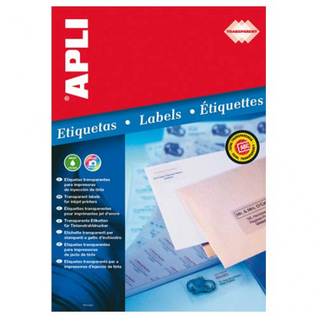 ETIQUETES A4 (0700x0370) (010f/24ef) APL10051 TRA