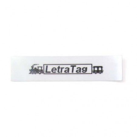 CINTA DYMO TAG PLA. NEGRE/BLANC DYM91201