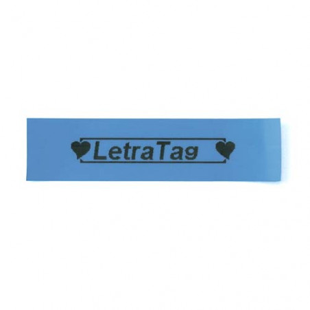 CINTA DYMO TAG PLA. NEGRE/BLAU DYM91205