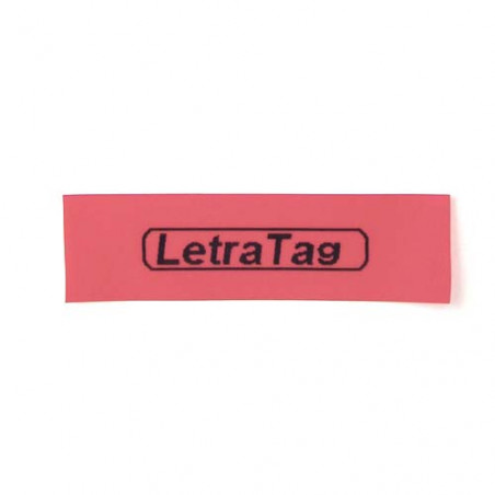 CINTA DYMO TAG PLA. NEGRE/VERMELL DYM91203