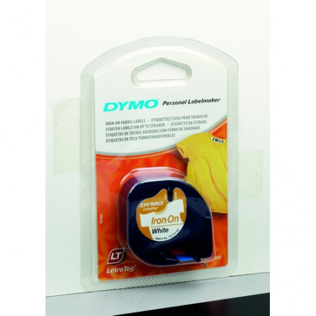 CINTA DYMO TAG PLANXA NEGRE/BLANC DYM18769