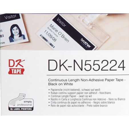 ETIQUETES C BROTHER (054x30m) Continu DKN55224 NO ADHESIU