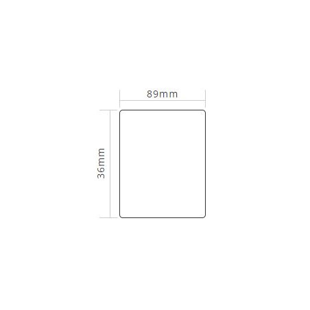 ETIQUETES C DYMO LW 36x89 (1x260u.) S0722410/99013 TRANSPARENTS