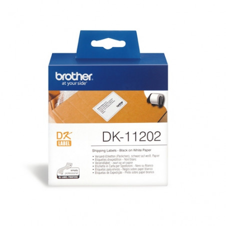 ETIQUETES BROTHER (062x100) 300u. DK11202