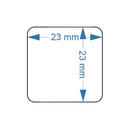 ETIQUETES C BROTHER (023x023) 1000u. DK11221