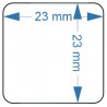 ETIQUETES C BROTHER (023x023) 1000u. DK11221