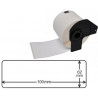 ETIQUETES C BROTHER (062x100) 300u. DK11202