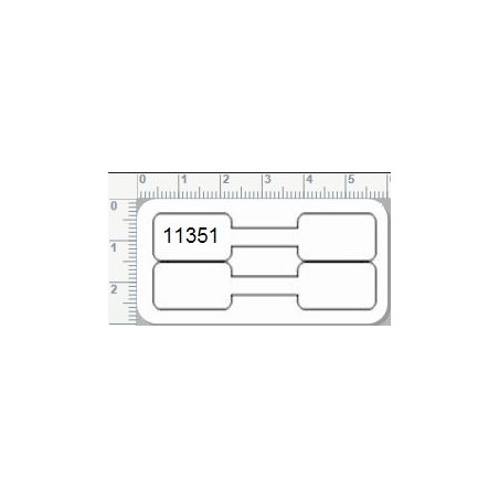 ETIQUETES C DYMO LW 11x54 (1x1500u.) 11351