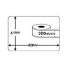 ETIQUETES C DYMO LW 89x41 (1x300u.) S0722560/11356