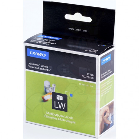 ETIQUETES DYMO LW 19x51 (1x500u.) S0722550/11355
