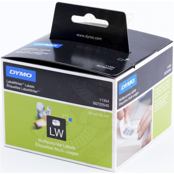 ETIQUETES DYMO LW 32x57 (1x1000u.) S0722540/11354 (REMOVIBLE) ETIQUETES DYMO LW 32x57 (1x1000u.) S0722540/11354 (REMOVIBLE)
