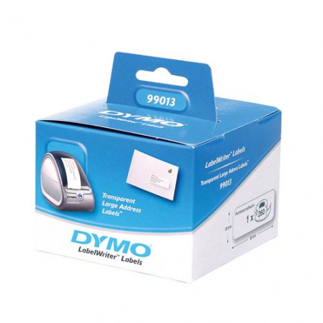 ETIQUETES DYMO LW 36x89 (1x260u.) TRANSP S0722410