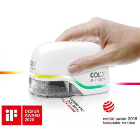 IMPRESORA INK-JET MANUAL COLOP E-MARK BLANC