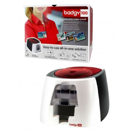 IMPRESSORA TARGES PVP BADGY100 (kit 50 targes)