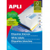 ETIQUETES A4 (0991x0931) (100f/06ef) APL02421 CR